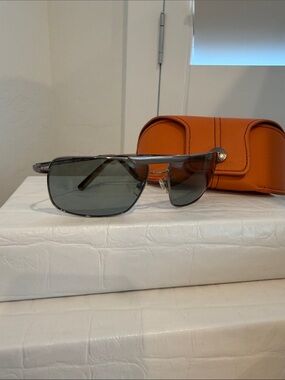 Morgenthal Frederics Japan Titanium Style  Spitfire Aviator/Navigator Sunglasses